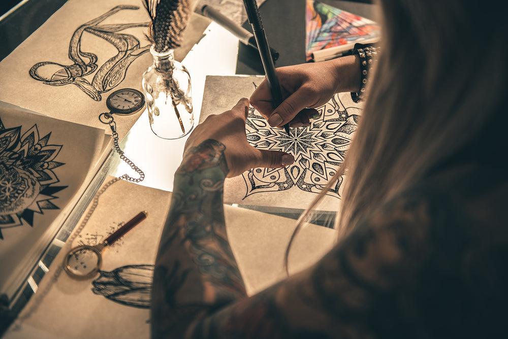 How to use tattoo transfer paper