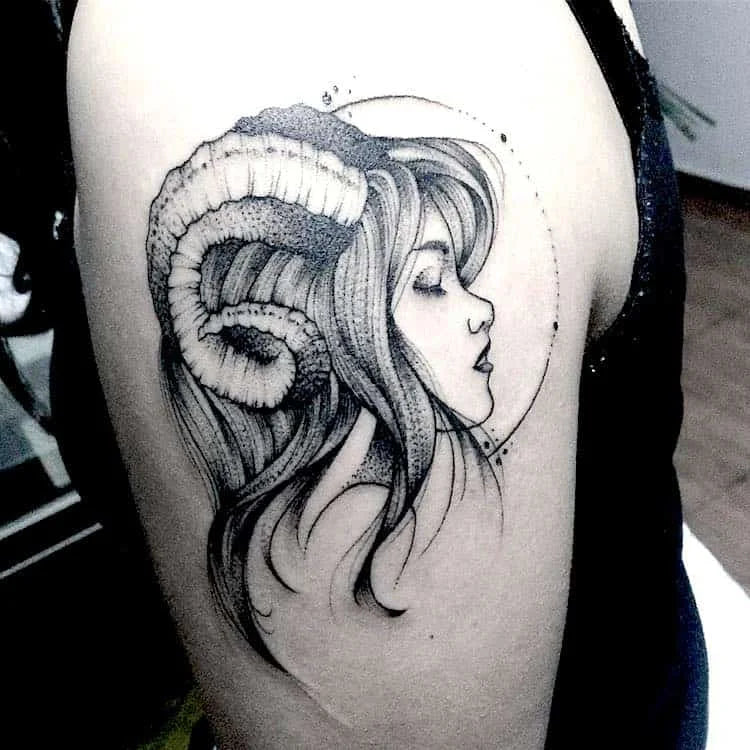 Aries and Tattoos: Bold, Fiery, and Full of Personality