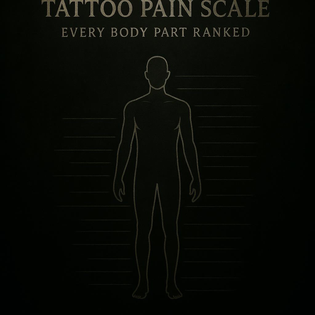 Tattoo Pain Scale: Every Body Part Ranked — Tattoo Numbing Cream Co.