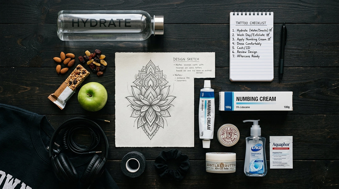 How to Prepare for a Tattoo: Your 24-Hour Countdown to the Chair — Tattoo Numbing Cream Co.