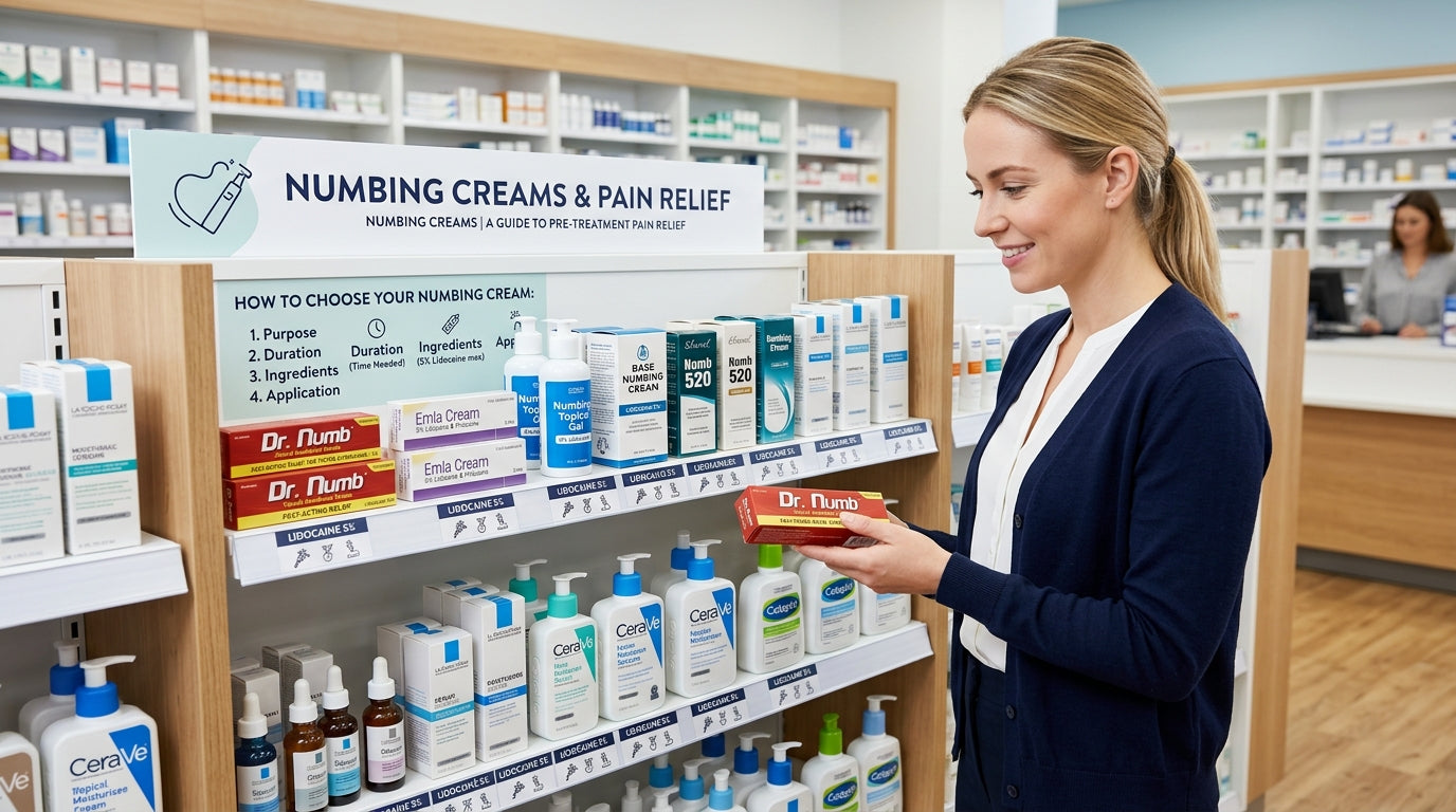Best Numbing Cream at Walmart, Walgreens & CVS (2026 In-Store Guide) — Tattoo Numbing Cream Co.