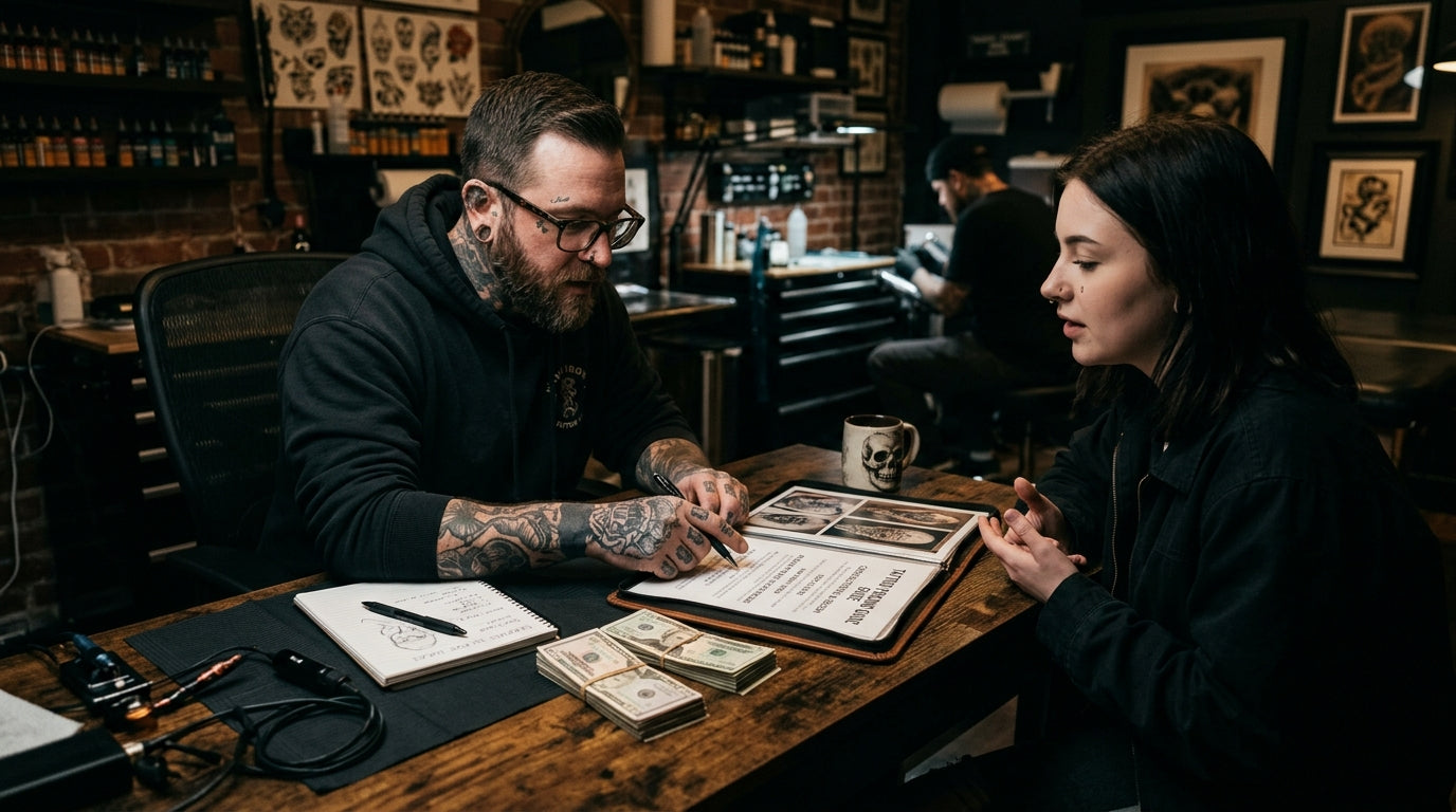 How Much Does a Tattoo Cost in 2026? (Price Guide by Size) — Tattoo Numbing Cream Co.