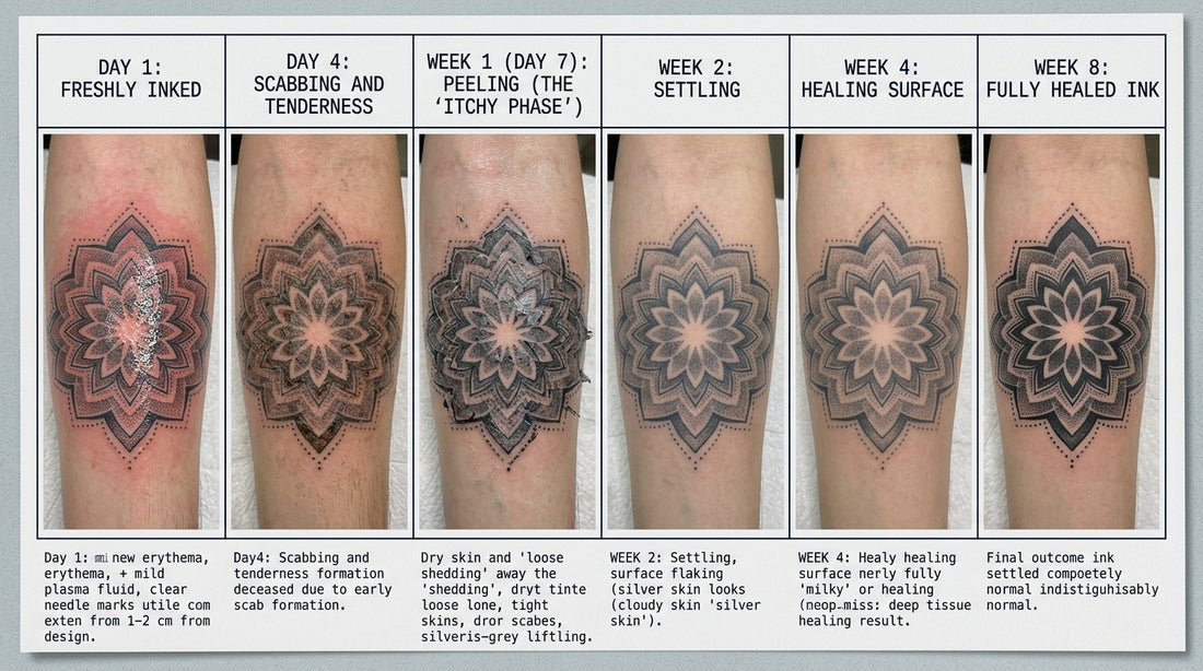 Tattoo Healing Stages: Day by Day Guide (2026)