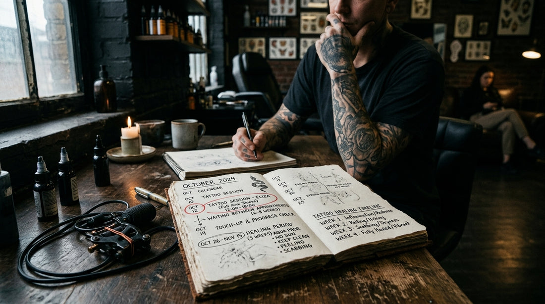 How Long Should You Wait Between Tattoo Sessions? (Complete Guide 2026)
