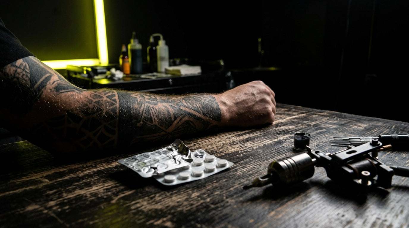 Can you take painkillers before a tattoo — what's safe and what's not