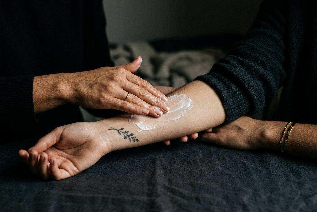 How to apply numbing cream before a tattoo