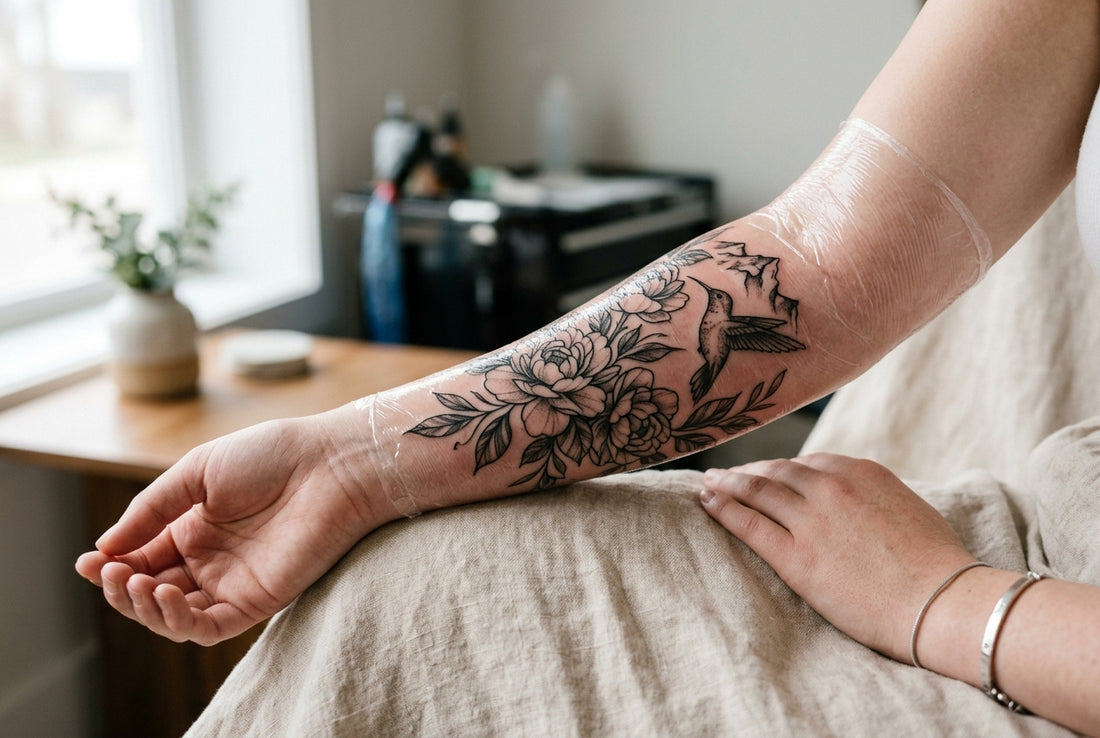 Tattoo aftercare first 48 hours