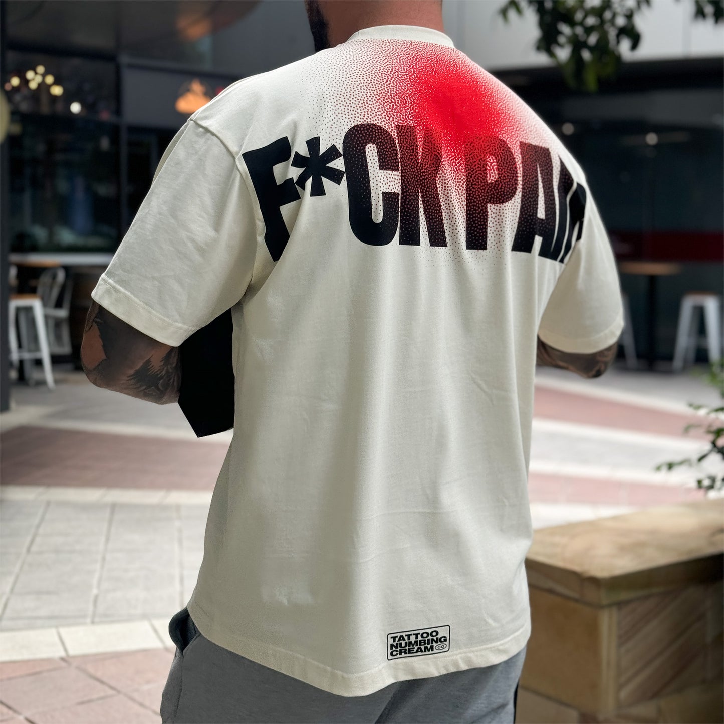 F*CK PAIN Oversized Statement T-Shirt
