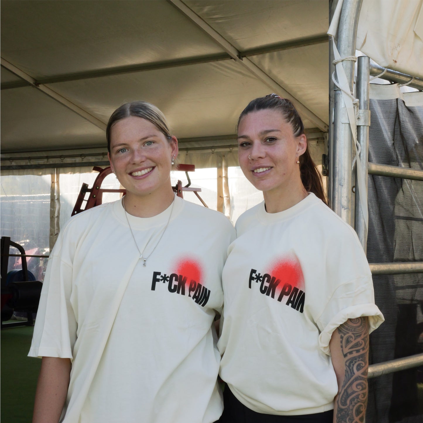F*CK PAIN Oversized Statement T-Shirt