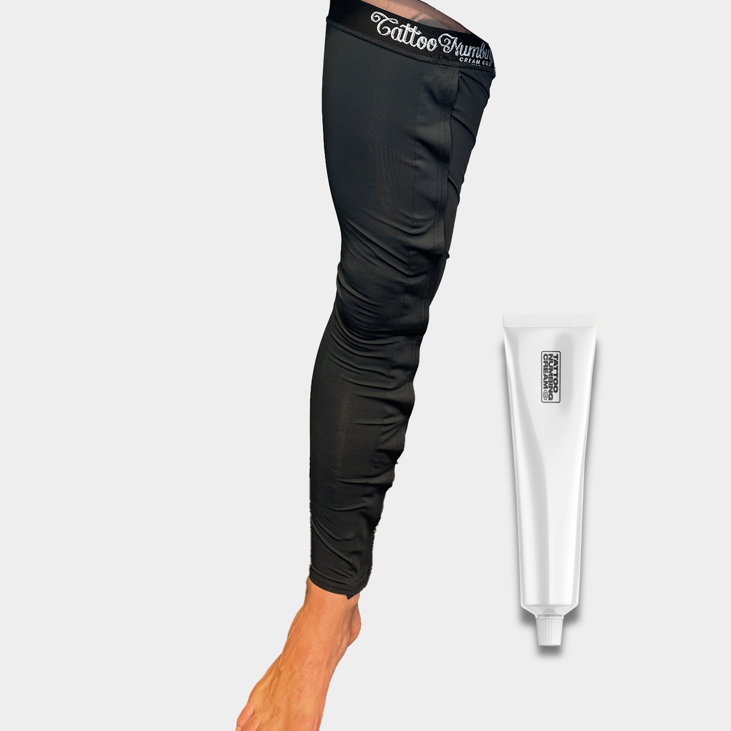 Men's Leg Sleeve & XL Cream Bundle - Tattoo Numbing Cream Co.
