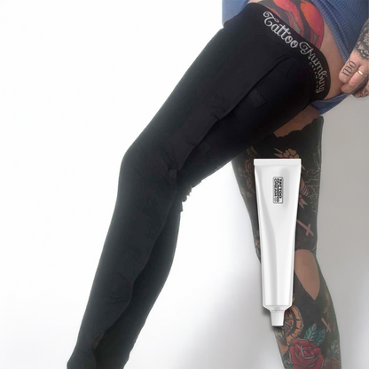 Women's Leg Sleeve & XL Cream Bundle - Tattoo Numbing Cream Co.