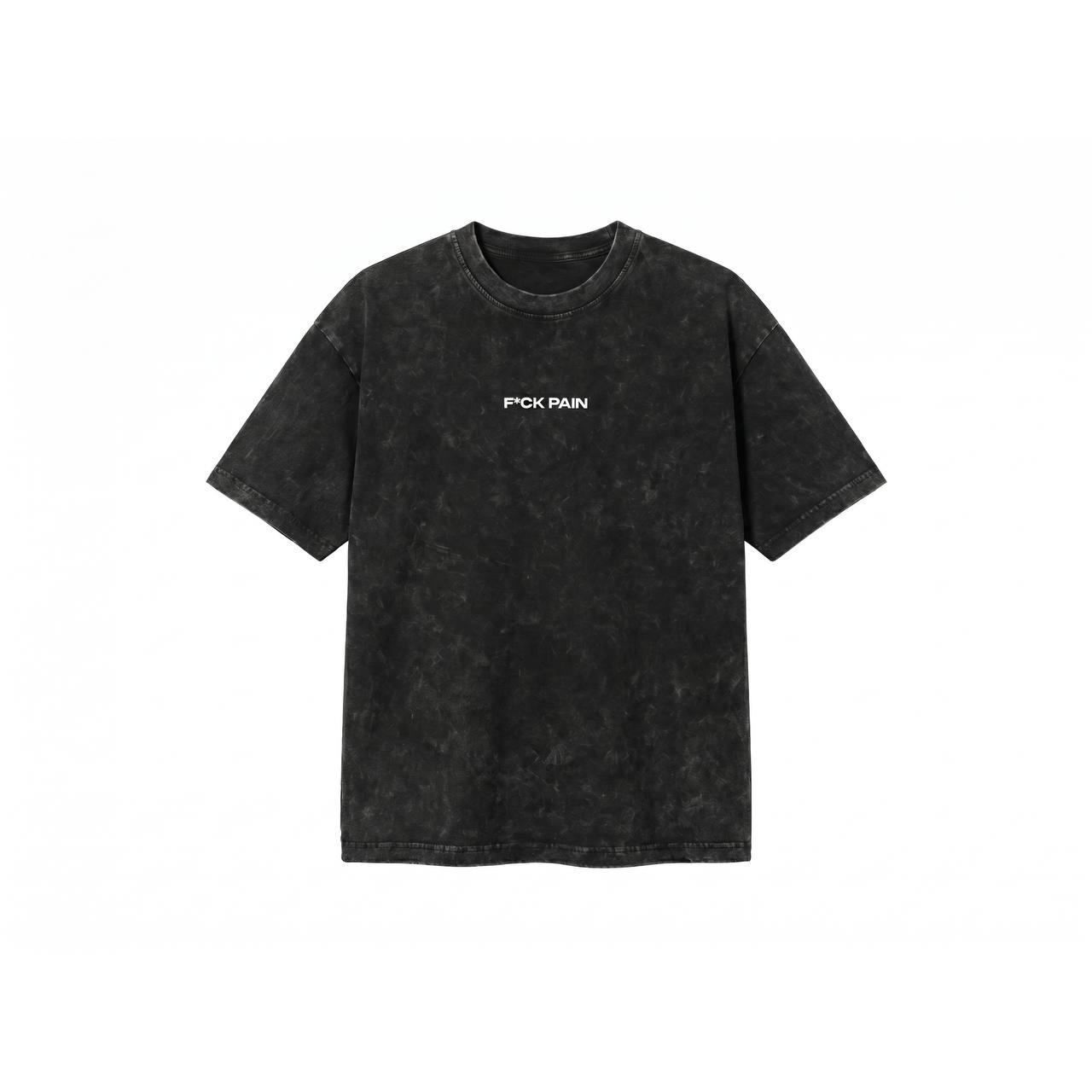 F*CK PAIN Merch Bundle — tee front studio shot