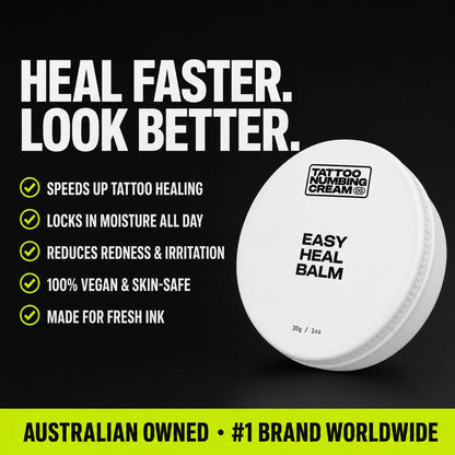 Easy Heal Balm - Tattoo Numbing Cream Co.