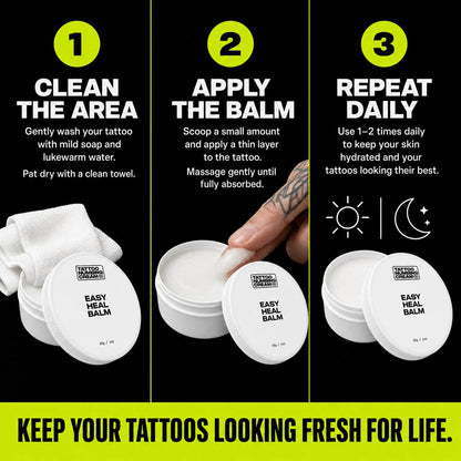 Easy Heal Balm - Tattoo Numbing Cream Co.