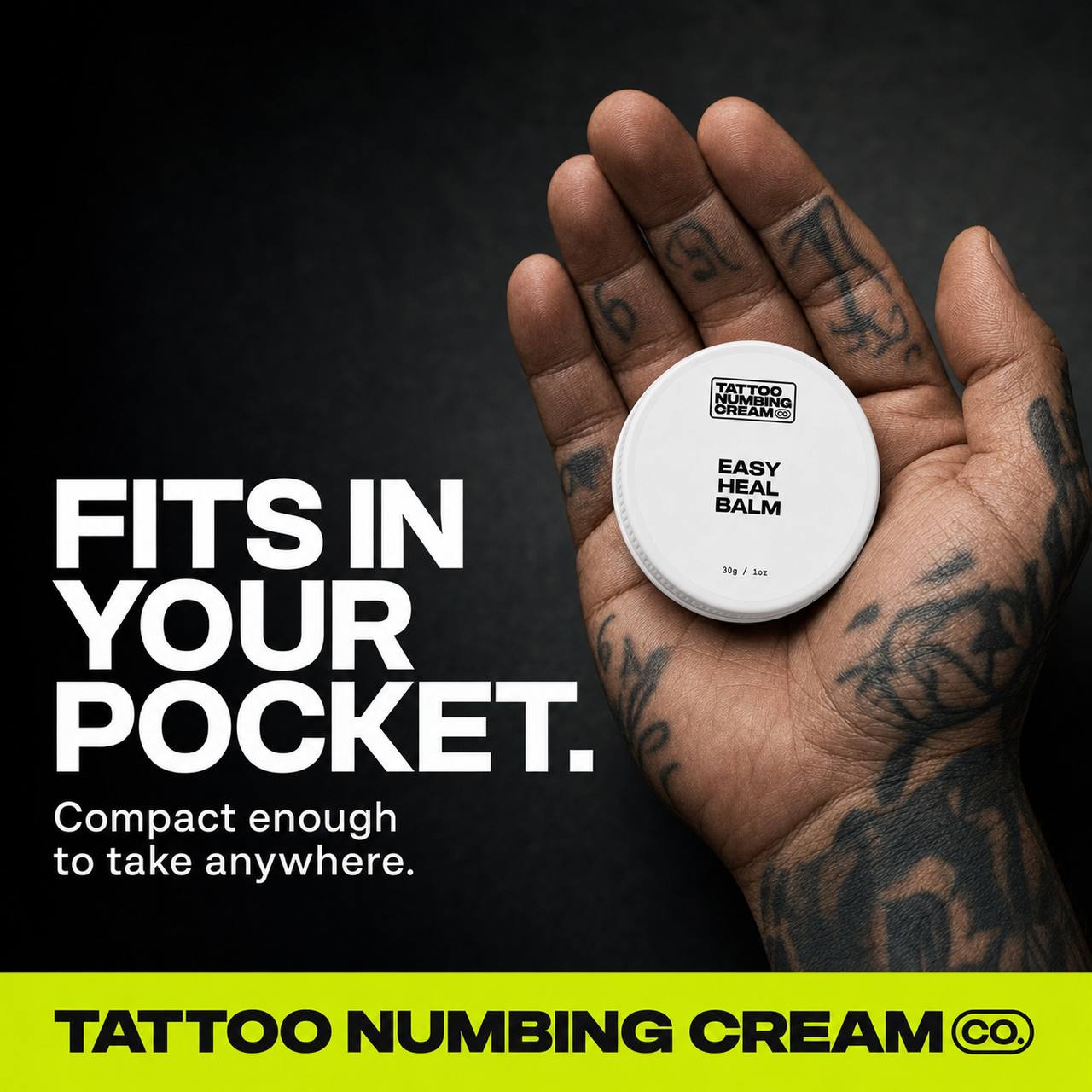 Easy Heal Balm - Tattoo Numbing Cream Co.