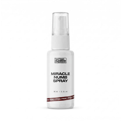 Miracle Numb Spray - Tattoo Numbing Cream Co.