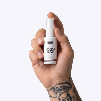 Miracle Numb Spray - Tattoo Numbing Cream Co.
