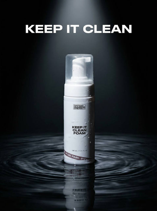 Keep It Clean Foam - Tattoo Numbing Cream Co.