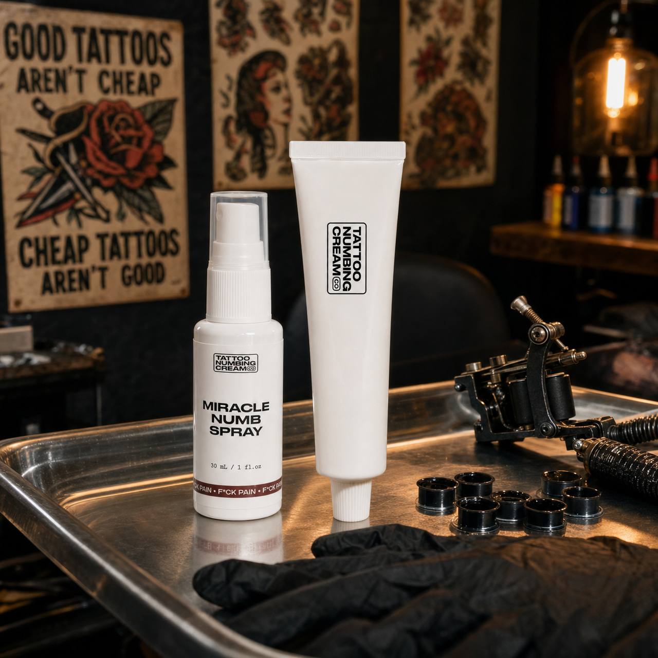 Signature Duo - Numbing Cream XL & Spray - Tattoo Numbing Cream Co.