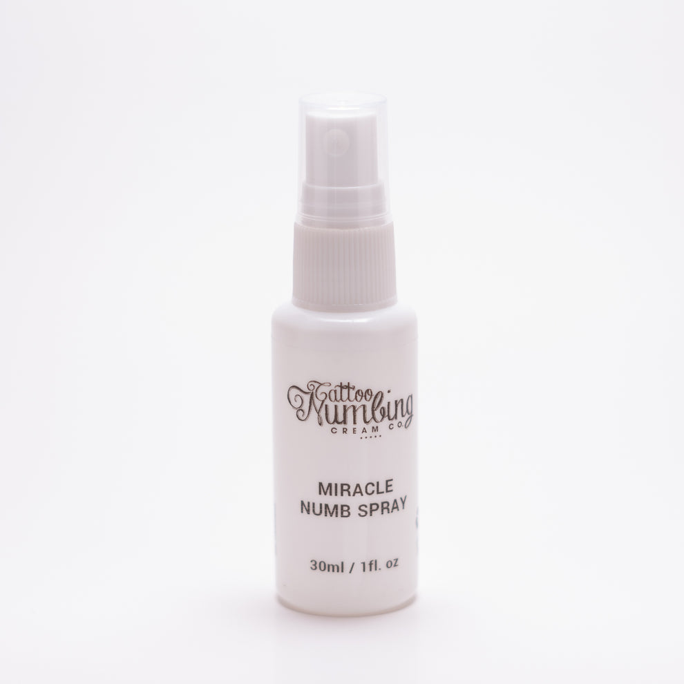 Miracle Numb Spray – Tattoo Numbing Cream Co.