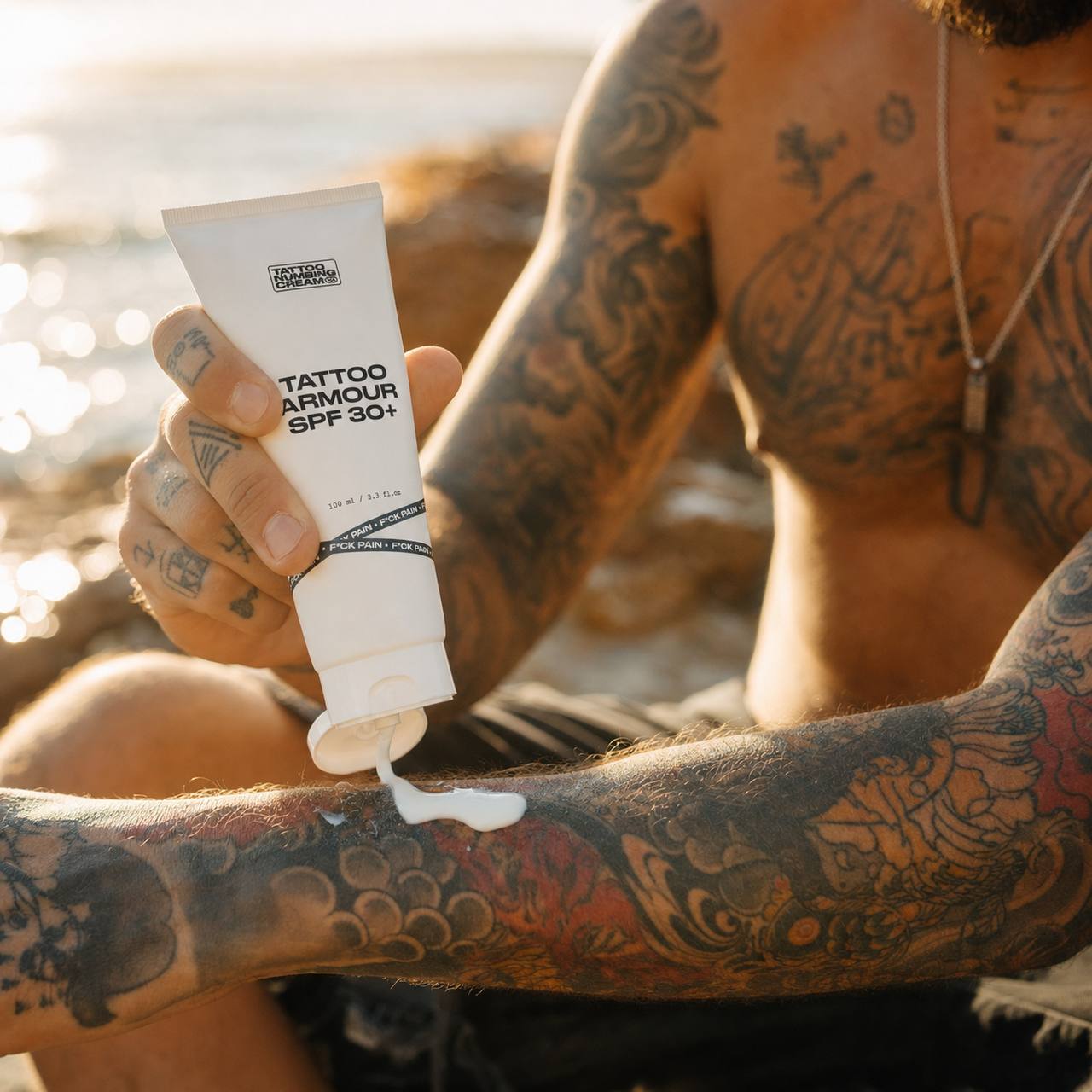 Tattoo Armour 30+ SPF - Tattoo Numbing Cream Co.