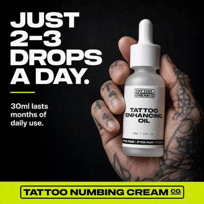 Tattoo Enhancing Oil - Tattoo Numbing Cream Co.