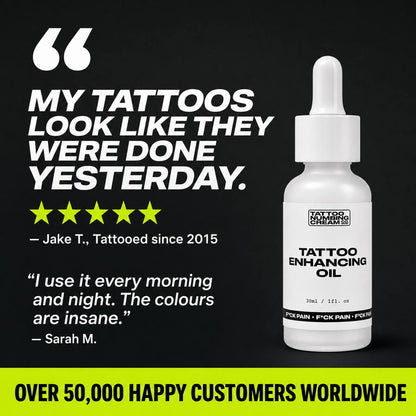 Tattoo Enhancing Oil - Tattoo Numbing Cream Co.