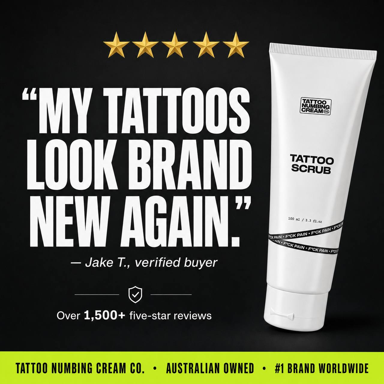 Tattoo Scrub - Tattoo Numbing Cream Co.