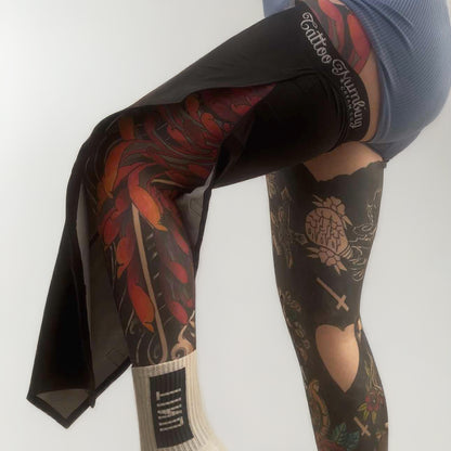 Women's Leg Sleeve & XL Cream Bundle - Tattoo Numbing Cream Co.