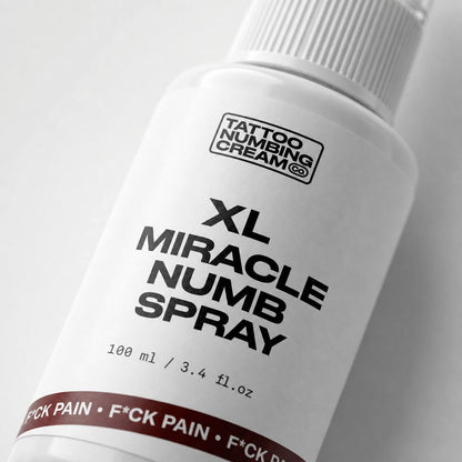 XL Miracle Numb Spray - Tattoo Numbing Cream Co.