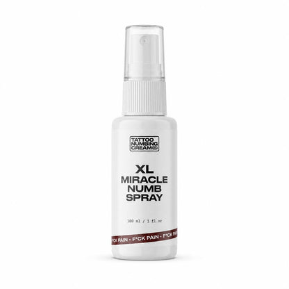 XL Miracle Numb Spray - Tattoo Numbing Cream Co.